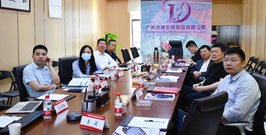 武漢市長江新區(qū)管委會領導一行蒞臨達博生物參觀考察